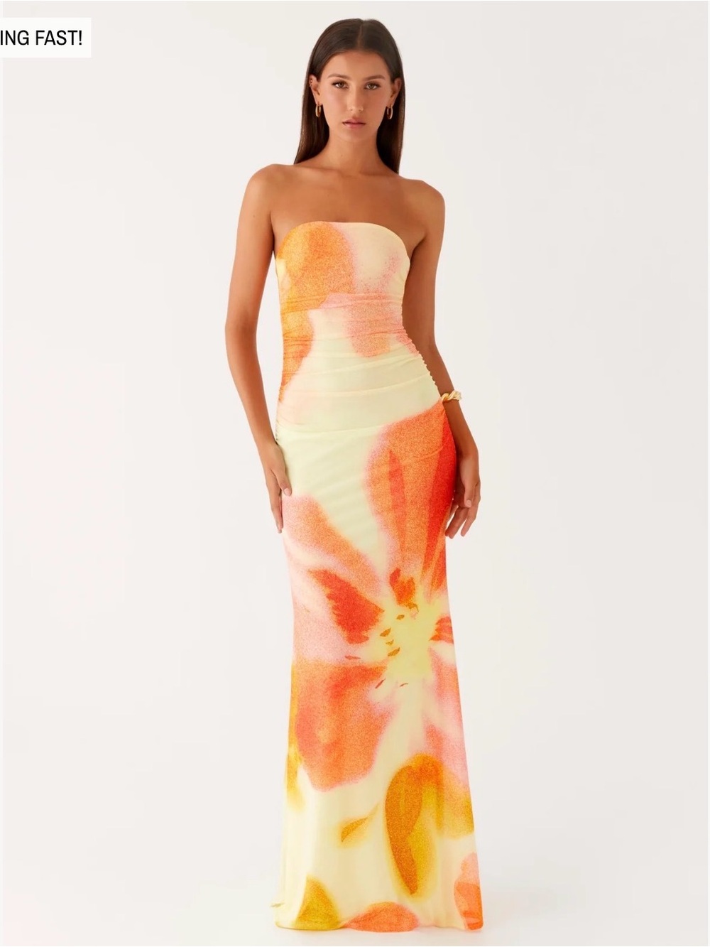 Peppermayo Iroha Strapless Maxi Dress